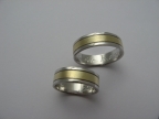 Snubní prsteny vzor snub50b-ž-b-fr